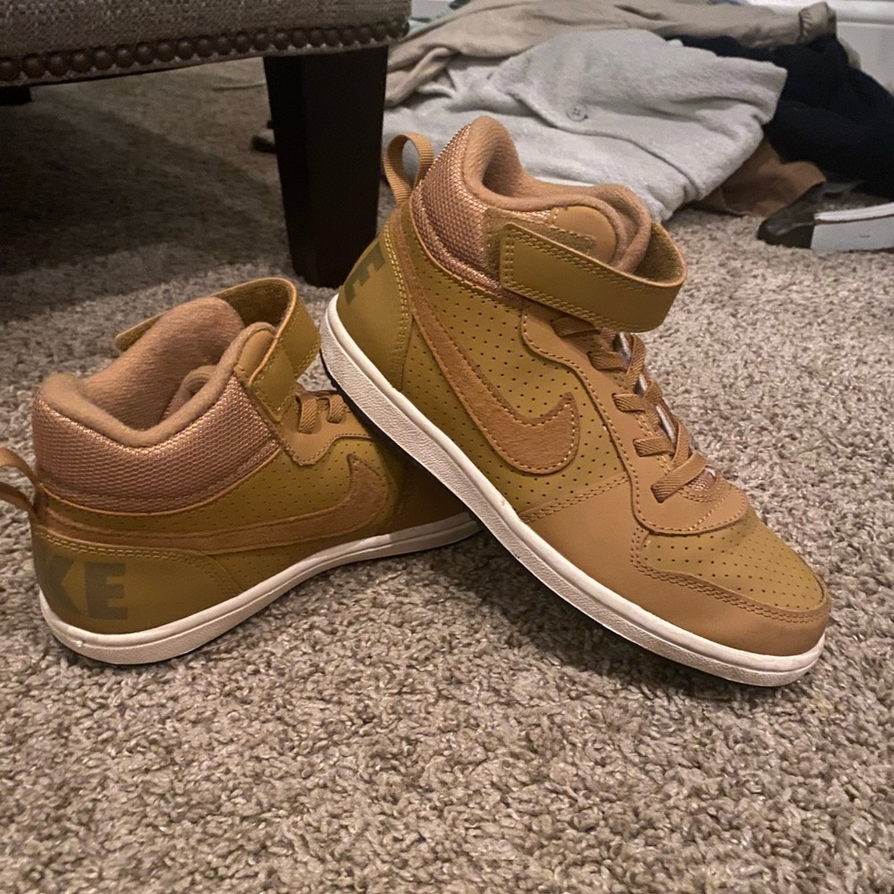 Nike sneakers. Little boy sneakers